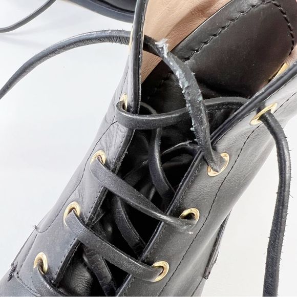 Stuart Weitzman Black Leather Ryder Boots Bootie 7.5 - Picture 9 of 9